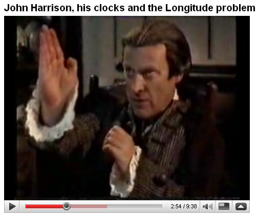 John Harrison, his clocks and the Longitude problem